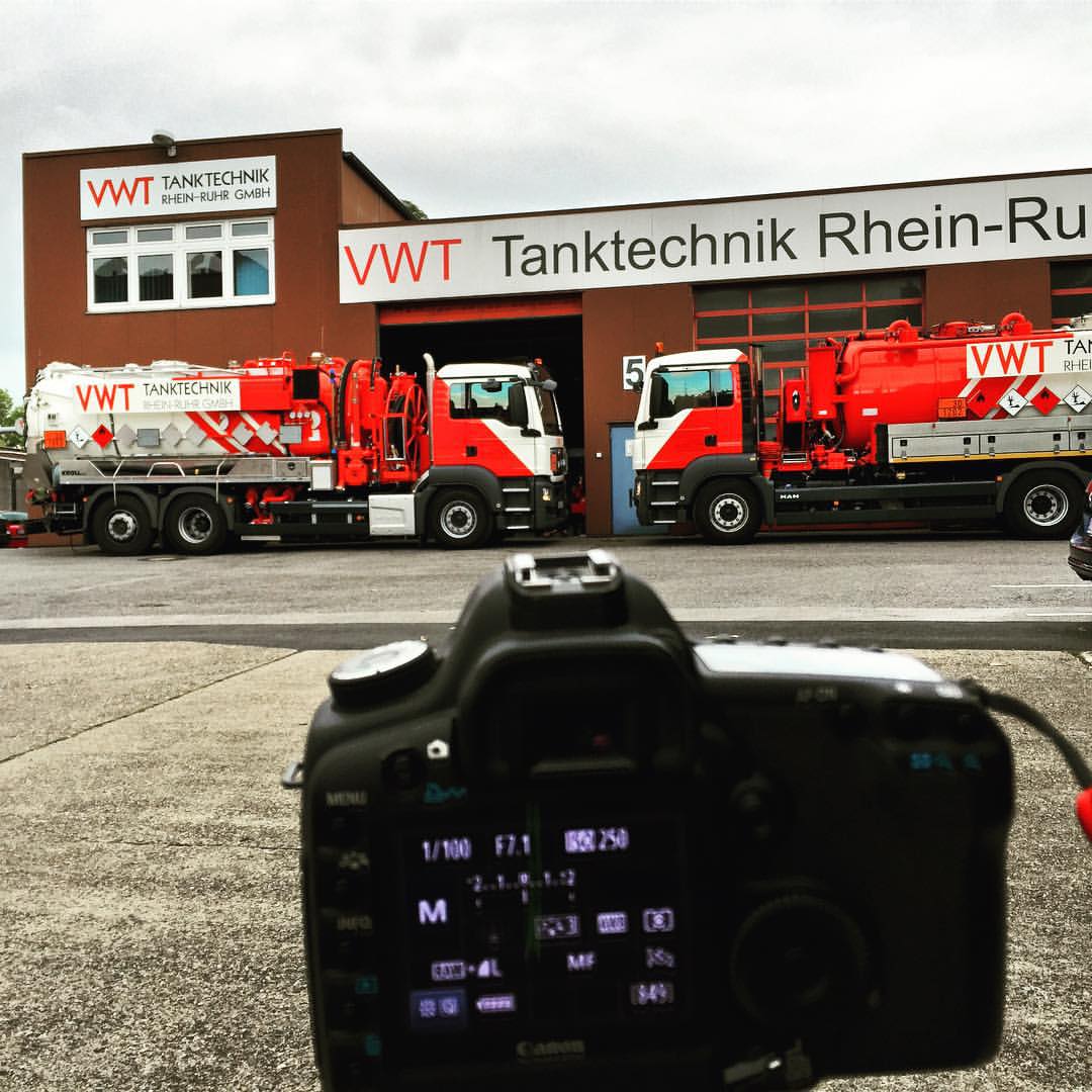 Shooting some pictures for VWT Tanktechnik …