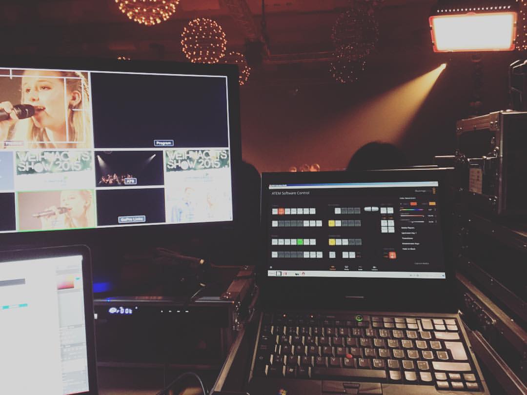 Running live video for the christmas shows of …