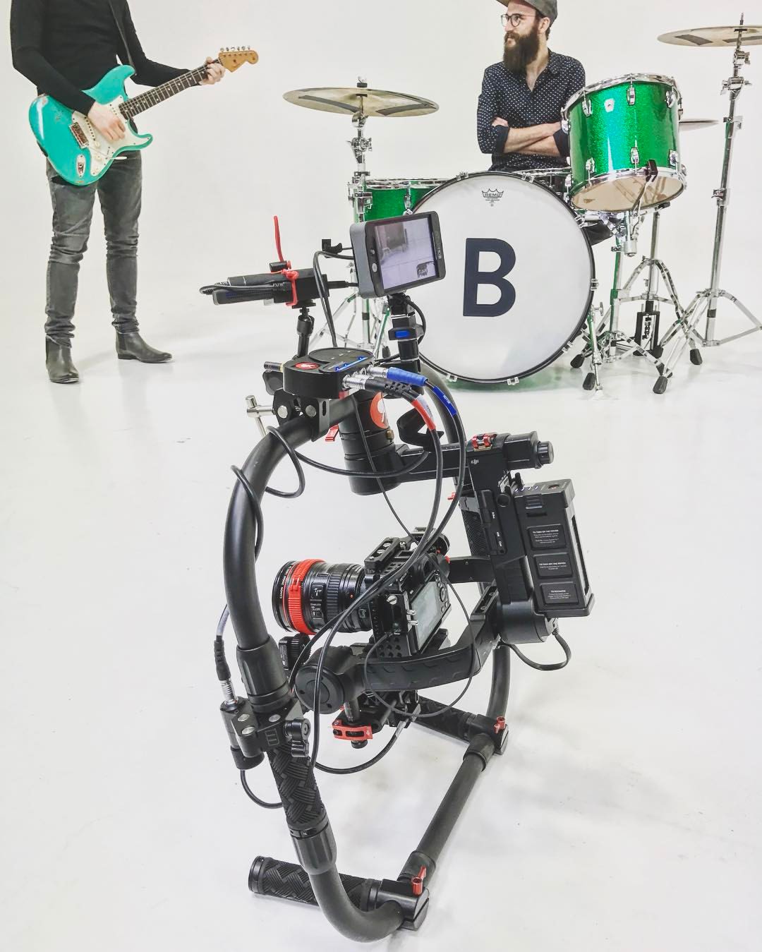 The ronin setup for last weeks music video shoot …